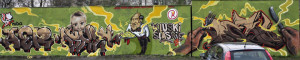 Śląsk, kluski, kuchnia, graffiti