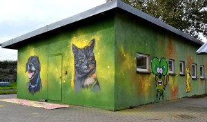 kot graffiti