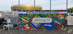 Malarski gigant graffiti