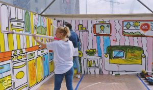 5 Malarstwo street art, warsztaty dla dzieci, nietak graffiti