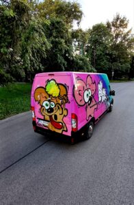 unikalne wzory na malowanie kampera NIETAK