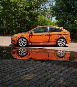 markery na aucie NIETAK FOCUS FORD