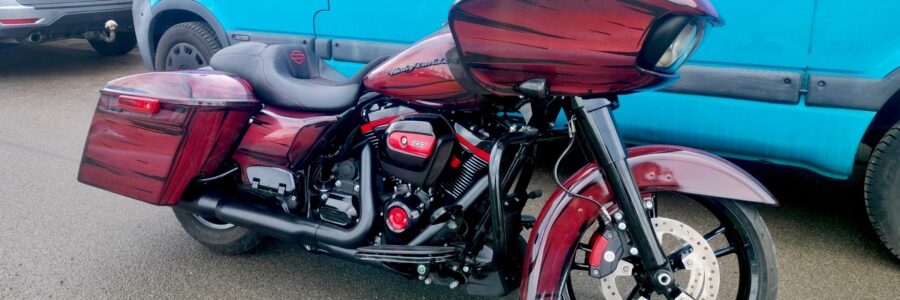 Artystyczne malowanie motocykla – dla każdego coś miłego