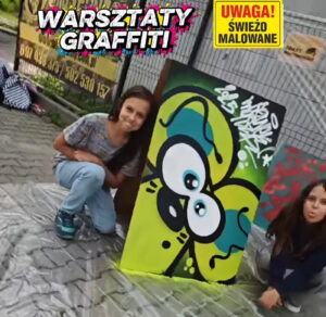warsztaty graffiti dla młodzieży