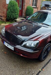 artystyczne malowanie mercedes