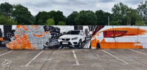 graffiti na ogrodzeniach