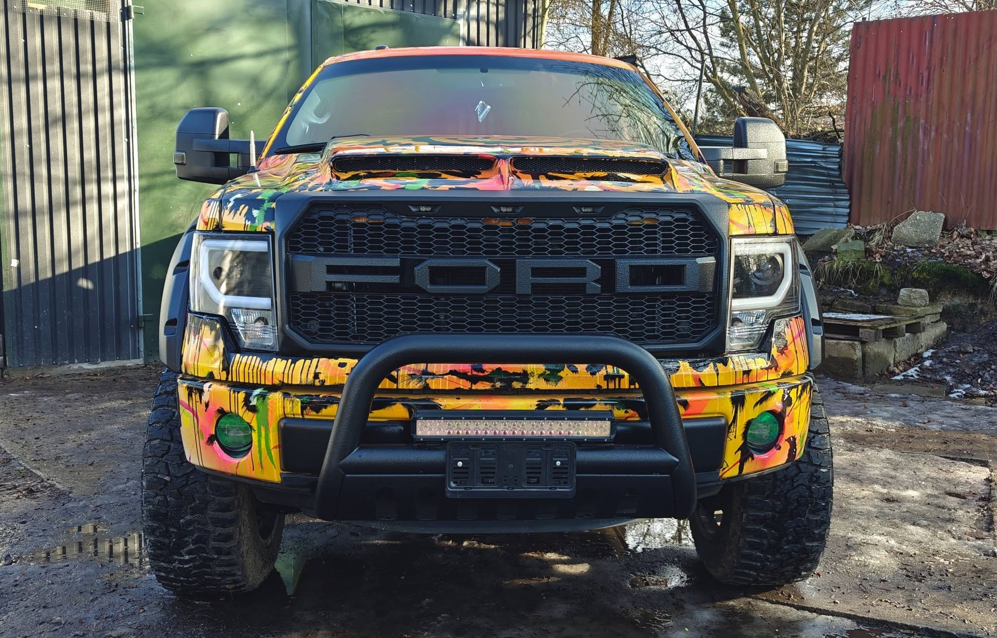 indywidualne maowanie pickupa