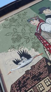 mural dla domu kultury